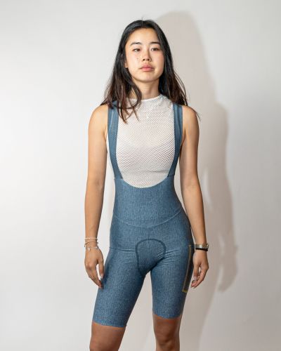 Denim Bibs Mujer