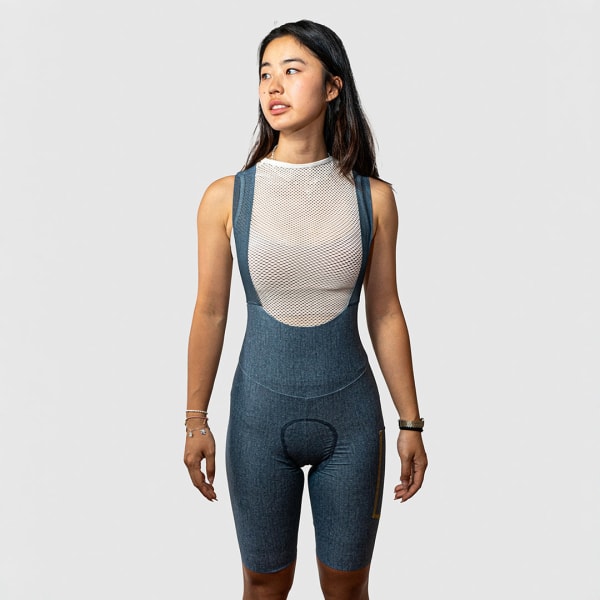 Denim Bibs Mujer