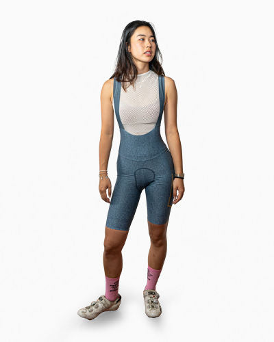 Denim Bibs Mujer