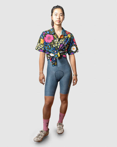 Denim Bibs Mujer