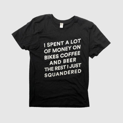 Bikes Coffee and Beer Tee - Ostroy