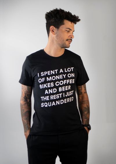 Bikes Coffee and Beer Tee - Ostroy