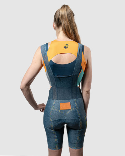 Denim Bibs Mujer
