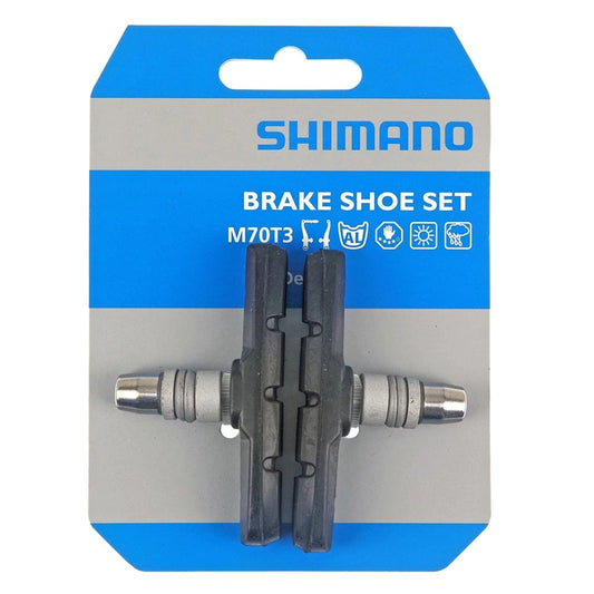 Zapatas de Freno Shimano M70T3 con Tuerca y Arandela