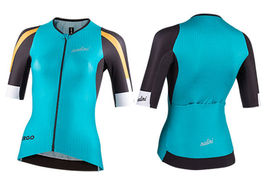 Nalini Veloce Lady SS Jersey - vista frontal y trasera