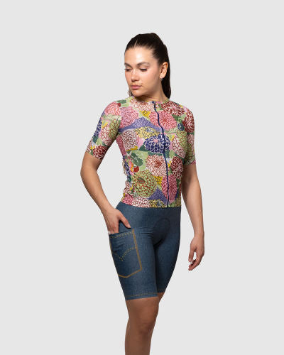 Macrophylla Mesh Jersey Mujer