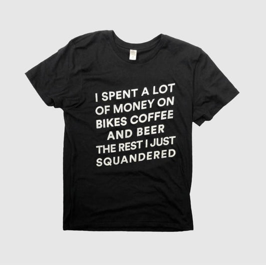 Bikes Coffee and Beer Tee - Ostroy