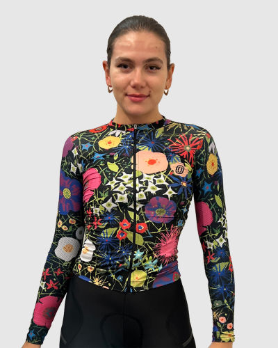 Fiori Notturni Jersey Mujer Manga Larga