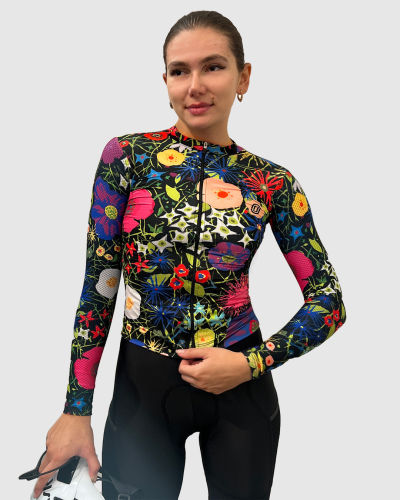 Fiori Notturni Jersey Mujer Manga Larga