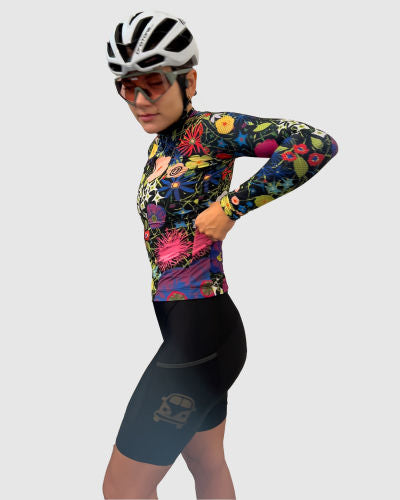 Fiori Notturni Jersey Mujer Manga Larga