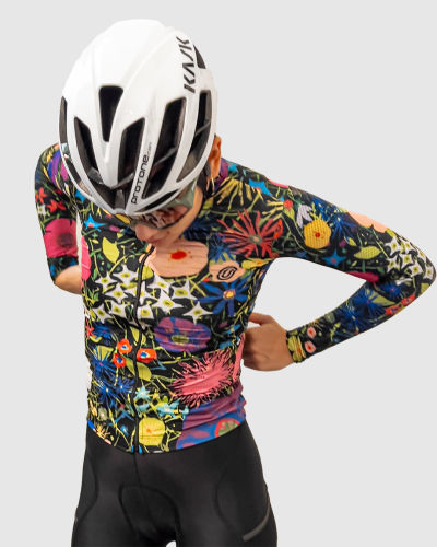Fiori Notturni Jersey Mujer Manga Larga
