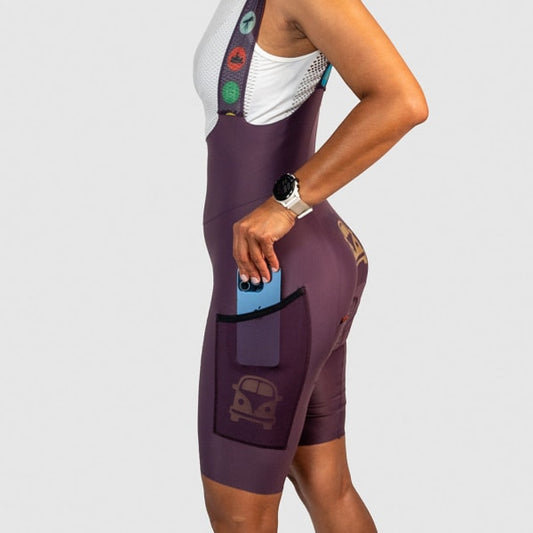 Camper Cargo Eggplant Bibs Mujer