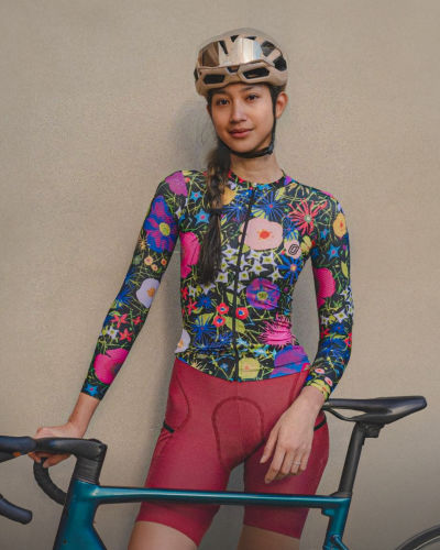 Fiori Notturni Jersey Mujer Manga Larga